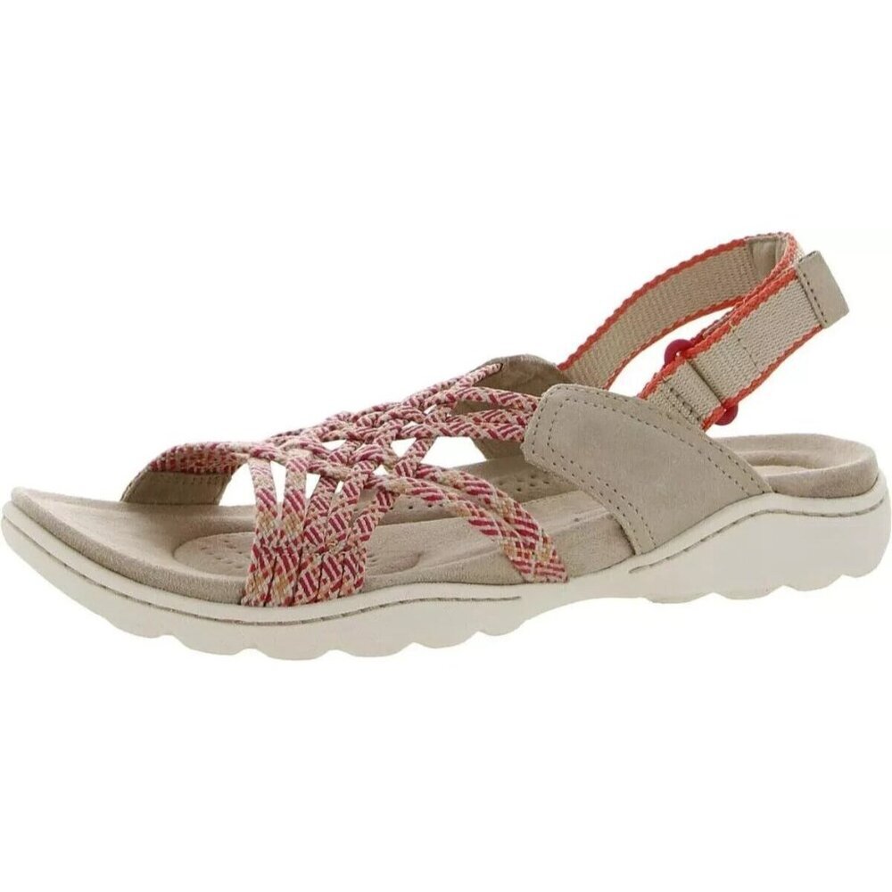 Clarks Women's Amanda Ease Fisherman Sandals Sand‎ Combi NEW 11 W NEW